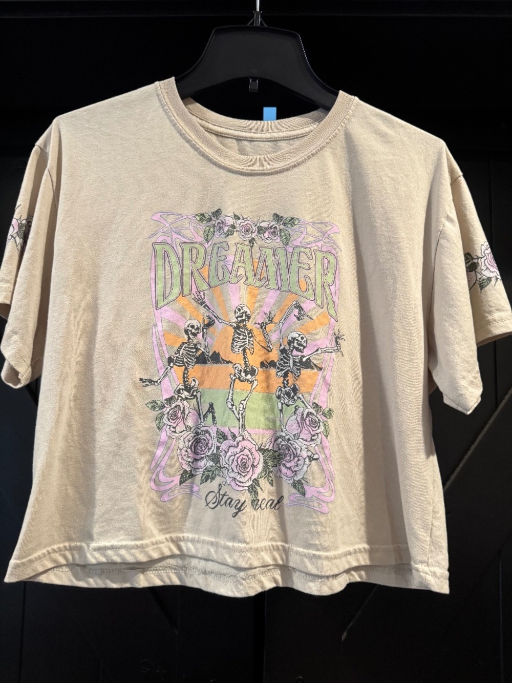 Womens crop tee